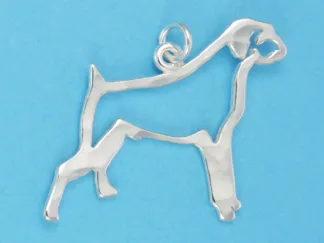 Microsculptures 0987 Boxer Silver Charm