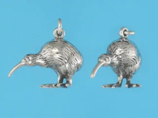 Microsculptures 1284 Kiwi Silver Charm