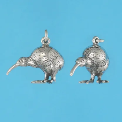 Microsculptures 1284 Kiwi Silver Charm