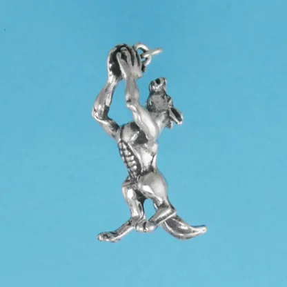 Microsculptures 1321 Werewolf Silver Charm
