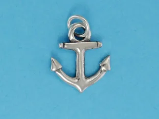 Microsculptures 1347 Admiralty Pattern Anchor Silver Charm