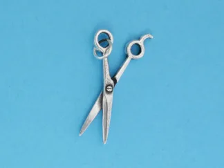 Microsculptures 1354 Scissors Silver Charm