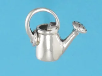 Microsculptures 1355 Watering Can Silver Charm