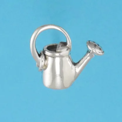 Microsculptures 1355 Watering Can Silver Charm
