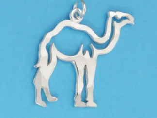 Microsculptures 1362 Camel Silver Charm