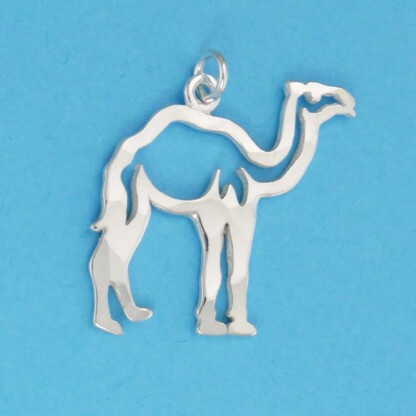 Microsculptures 1362 Camel Silver Charm