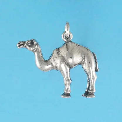 Microsculptures 1364 Dromedary Camel Silver Charm
