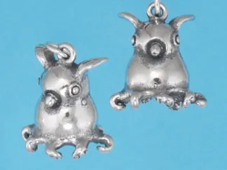 Microsculptures 1383 Grimpoteuthis Meangensis Silver Charm