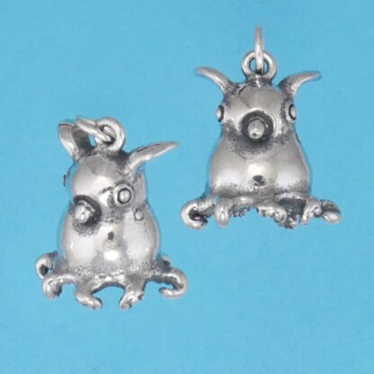 Microsculptures 1383 Grimpoteuthis Meangensis Silver Charm