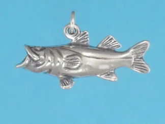 Microsculptures 1409 Snook Silver Charm