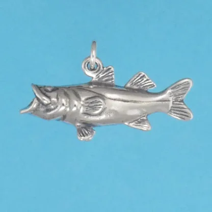 Microsculptures 1409 Snook Silver Charm