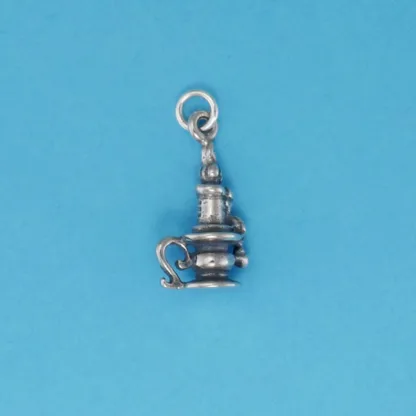 Microsculptures 1413 Candlestick Silver Charm
