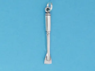Microsculptures 1423 Riding Crop Silver Charm
