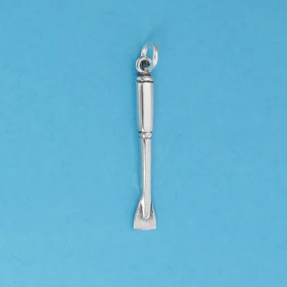 Microsculptures 1423 Riding Crop Silver Charm