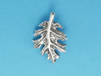 Microsculptures 1433 Oak Leaf Silver Charm