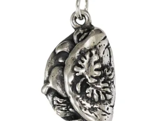 Microsculptures 1455 Omelette Silver Charm
