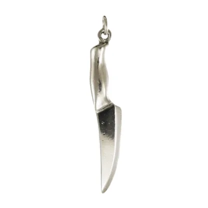 Microsculptures 1457 Filet Knife Silver Charm