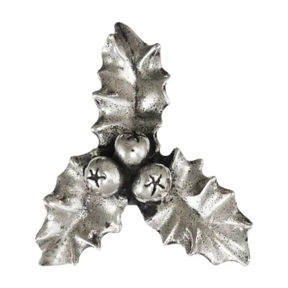 Microsculptures 1470 Holly Silver Pendant