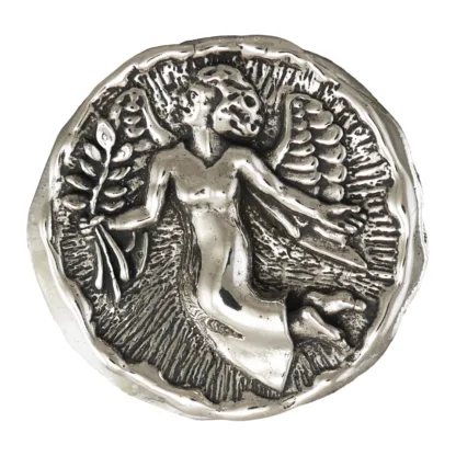 Microsculptures 1481 Virgo Silver Pendant