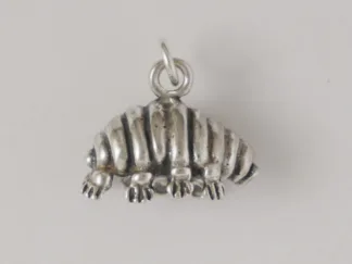 Microsculptures 1488 Tardigrade Silver Charm