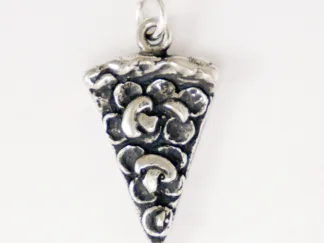 Microsculptures 1500 Pizza Slice Silver Charm