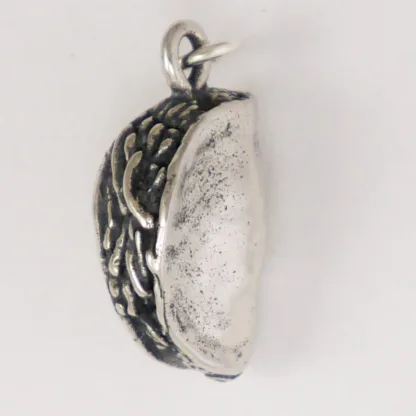 Microsculptures 1501 Taco Silver Charm