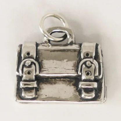 Microsculptures 1507 Satchel Silver Charm
