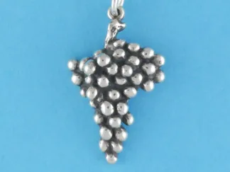 Microsculptures 0264 Cluster Of Grapes Silver Charm