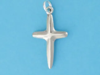 Microsculptures 0271 Cross Silver Charm