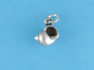 Microsculptures 0295 Margarita Sea Snail Shell Silver Charm