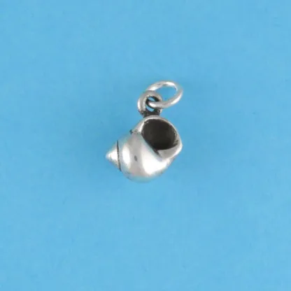 Microsculptures 0295 Margarita Sea Snail Shell Silver Charm