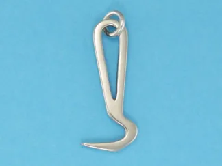 Microsculptures 0306 Hoof Pick Silver Charm