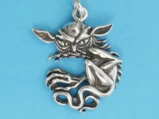 Microsculptures 0313 Scrattle Silver Charm