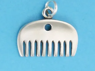 Microsculptures 0330 Mane Comb Silver Charm