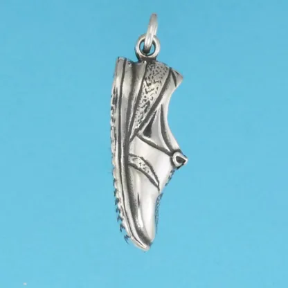 Microsculptures 0339 Running Shoe Silver Charm