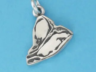 Microsculptures 0342 T-Bone Steak Silver Charm