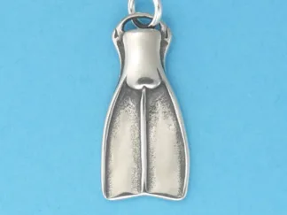 Microsculptures 0344 Flipper Silver Charm
