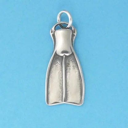 Microsculptures 0344 Flipper Silver Charm