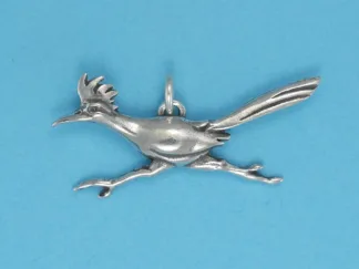 Microsculptures 0351 Roadrunner Silver Charm