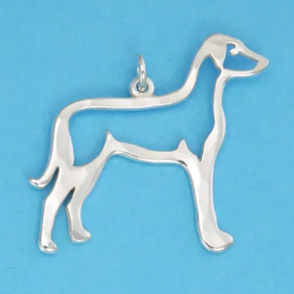 Microsculptures 0432 Great Dane Silver Charm