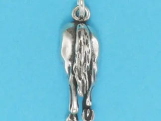 Microsculptures 0491 Horse Rump Silver Charm