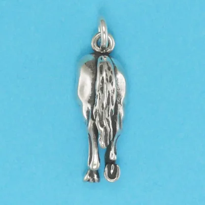 Microsculptures 0491 Horse Rump Silver Charm