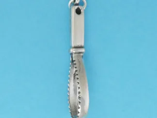 Microsculptures 0506 Shedding Blade Silver Charm