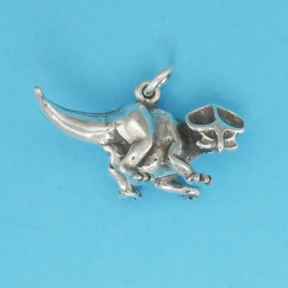 Microsculptures 0525 Protoceratops Silver Charm