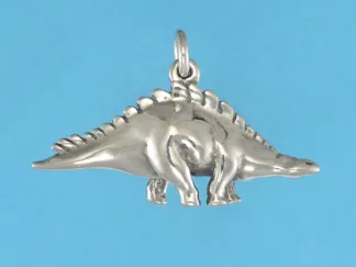 Microsculptures 0526 Kentrosaurus Silver Charm