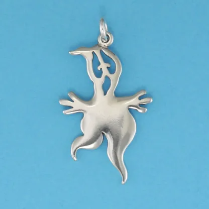 Microsculptures 0559 Ghost Silver Charm