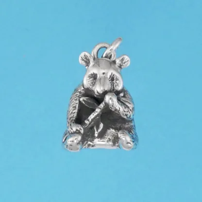 Microsculptures 0590 Giant Panda Silver Charm