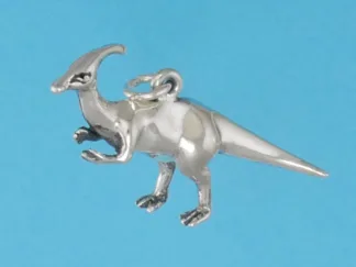 Microsculptures 0612 Parasaurolophus Silver Charm