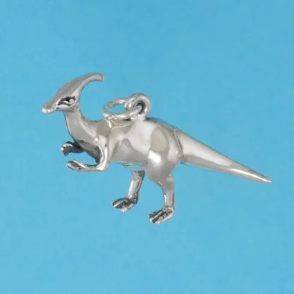 Microsculptures 0612 Parasaurolophus Silver Charm