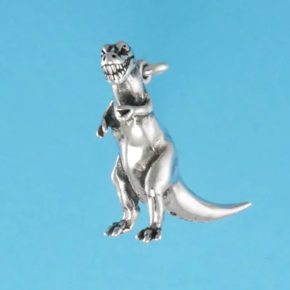 Microsculptures 0617 Tyrannosaurus Rex Silver Charm